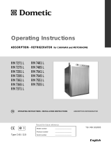 Dometic RM7551 User manual