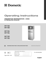 Dometic RMT7855L User manual
