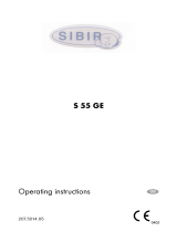 Sibir (N-SR) S55GE User manual