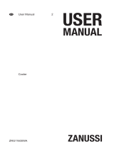 Zanussi ZRG11600WA User manual