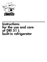 Zanussi DRi51L User manual