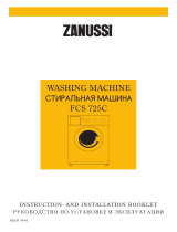 Zanussi FCS725C User manual