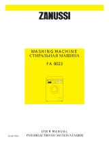 Zanussi FA8023 User manual