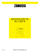 Zanussi WJS1197W User manual