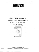Zanussi WDS1072C User manual