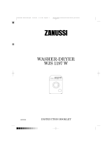 Zanussi WJS1197W User manual