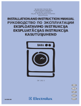 Electrolux EW1062S User manual