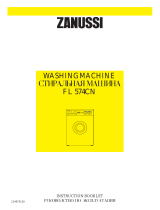Zanussi FL 574CN User manual