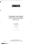 Zanussi FJS974N User manual
