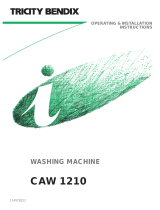 Tricity Bendix CAW 1210 User manual