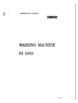 Zanussi FJ1093 User manual
