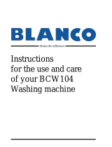 BLANCO BCW104 User manual