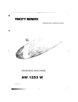 Tricity Bendix AW1253W  User manual