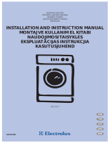 Electrolux EW643F User manual