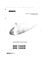 Tricity Bendix BIW1000W User manual