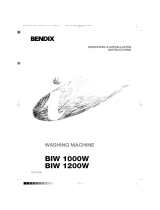 Tricity Bendix BIW1000W User manual