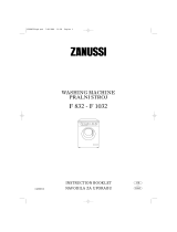 Zanussi F1032 User manual