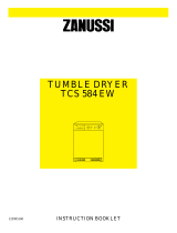 Zanussi TCS584EW User manual