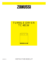 Zanussi TC481W User manual