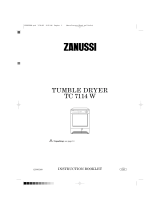 Zanussi TC7114W User manual