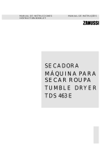 Zanussi TDS463E User manual