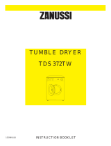 Zanussi TDS372TW User manual