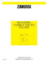 Zanussi TDS370T User manual