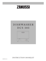 Zanussi DCS383W User manual