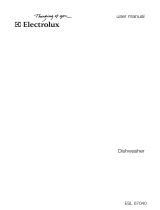 Electrolux ESL67040R User manual