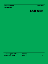 ZANKER ZKS5674A User manual