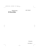 Electrolux ESF66020S User manual