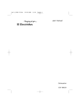 Electrolux ESF66020 User manual