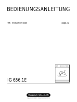 K&#252;ppersbusch IG656.1E User manual