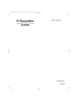 Electrolux-Dishlex DX303 User manual