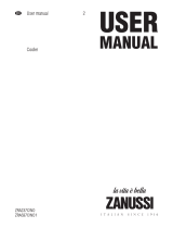 Zanussi ZRA637CWO1 User manual