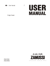 Zanussi ZRB229MWO User manual