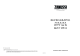 Zanussi - Electrolux ZETF180W User manual