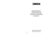 Zanussi ZI8454X User manual