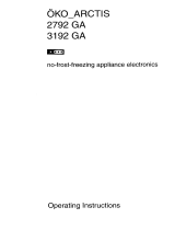 AEG A2792GA User manual