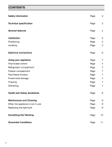 Zanussi ZF4A-SIL User manual