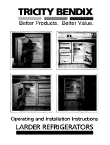 Tricity Bendix RF400A User manual