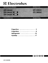 Electrolux ER2602C User manual