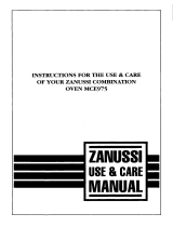 Zanussi MCE975W User manual