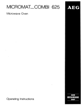 AEG MCCOMBI625-W User manual