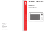 AEG MCD343E/U-M User manual