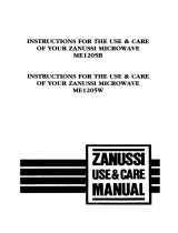 Zanussi ME1205BR User manual