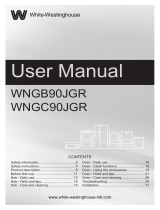 White Westinghouse WNGB90JGRW User manual