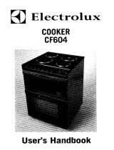 Electrolux CF604BMKII User manual