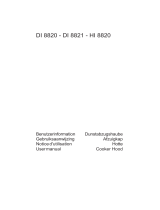 Aeg-Electrolux DI8821-M User manual