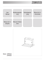 Zanussi ZHP6022X User manual